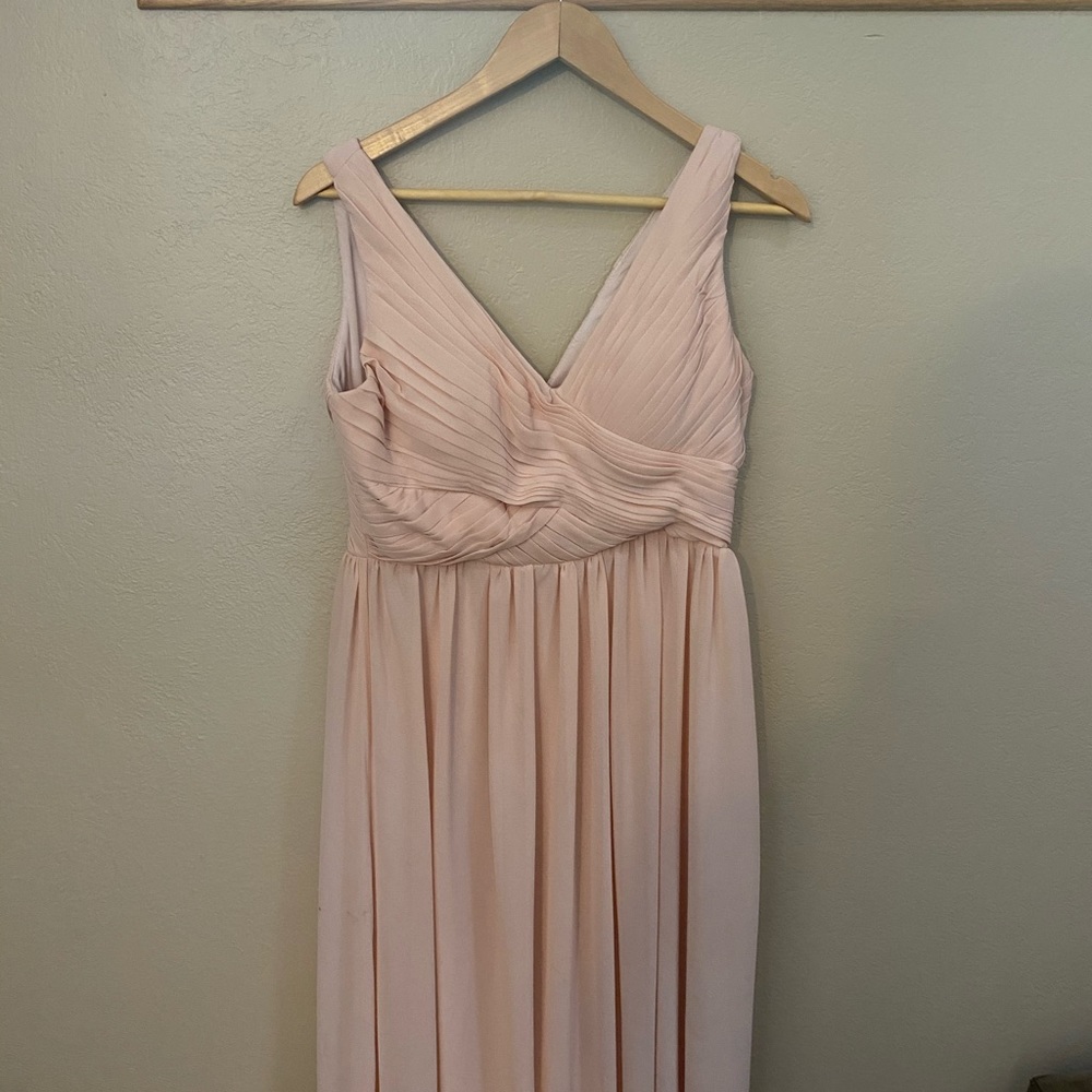 {BHLDN} Blush Bridesmaid Dress